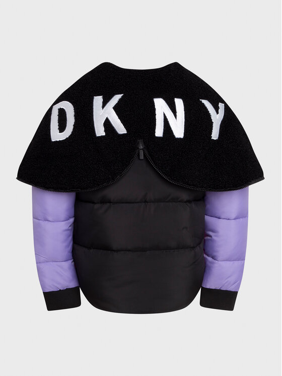 DKNY DKNY Kurtka zimowa D36661 M Kolorowy Regular Fit