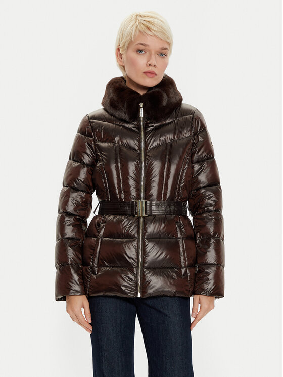 MICHAEL Michael Kors MICHAEL Michael Kors Μπουφάν χειμωνιάτικο 77B6637M42 Καφέ Slim Fit