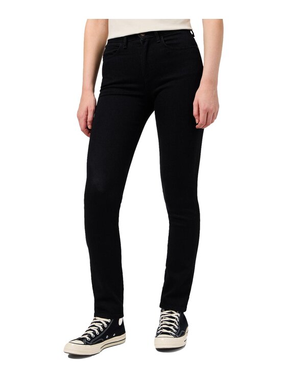 Wrangler Wrangler Jeansy 112352334 Czarny Slim Fit
