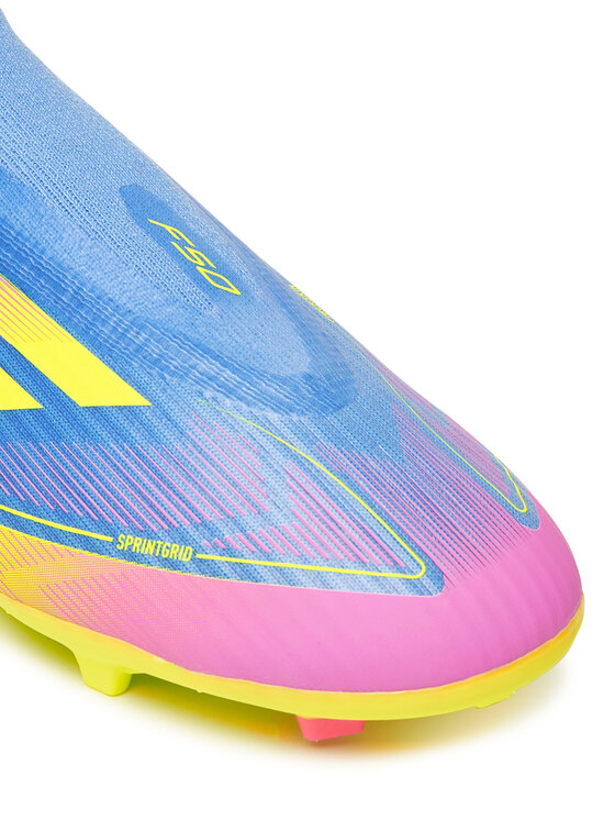 adidas adidas Ghete pentru fotbal F50 League Laceless Firm/Multi-Ground IE3742 Bleumarin