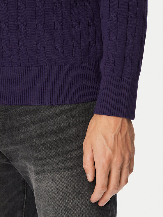 Tommy Hilfiger Tommy Hilfiger Пуловер Classic MW0MW33132 Виолетов Regular Fit