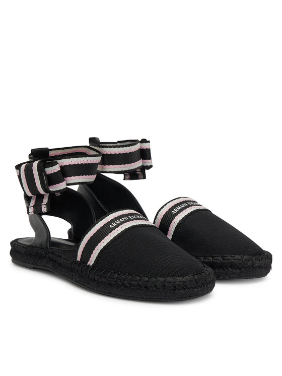 Armani Exchange Armani Exchange Espadrilles XDS006 XV923 00002 Fekete