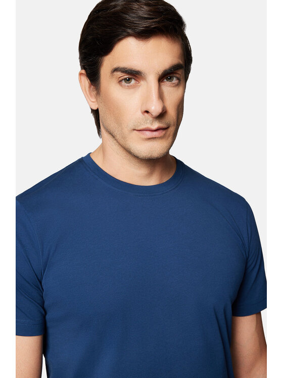 Lancerto Lancerto T-Shirt Kenneth TS073124000023 Niebieski Regular Fit
