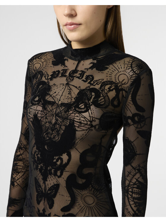 PHILIPP PLEIN PHILIPP PLEIN Sukienka wieczorowa 29033 Czarny