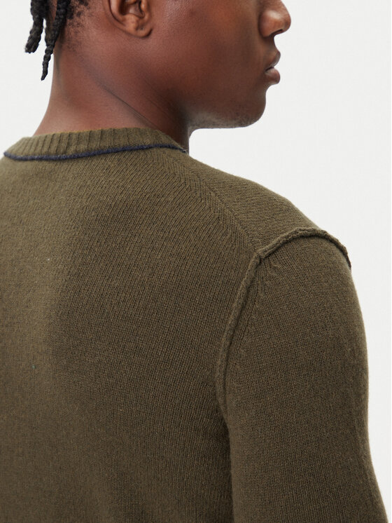 Aeronautica Militare Aeronautica Militare Pulover 252MA1608UL00924 Verde Regular Fit