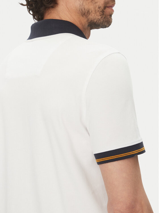 Aeronautica Militare Aeronautica Militare Polo marškinėliai 251PO1859P191 Balta Regular Fit