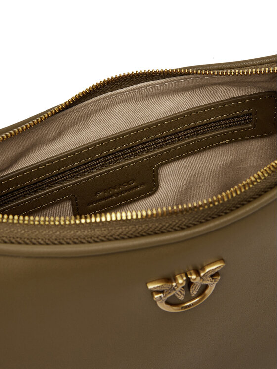 PINKO PINKO Borsetta Half Moon Mini AI 23-24 PLTT 101523 A11Q Marrone