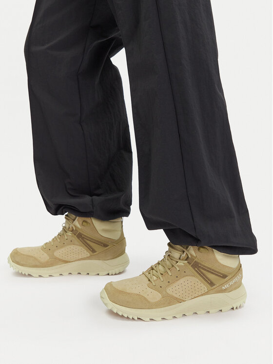 Merrell Merrell Туристически oбувки Wildwood Mid Ltr Wp J038298 Бежов