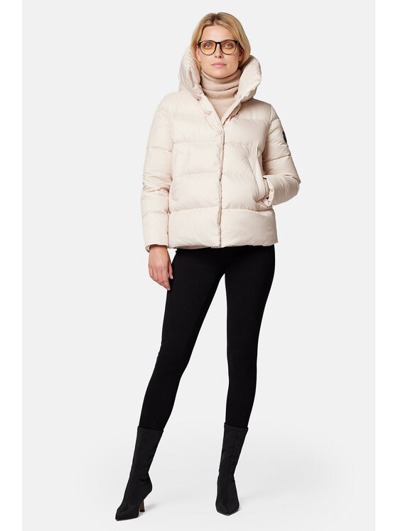 Lancerto Lancerto Kurtka puchowa Sophia KU135223000001 Écru Regular Fit