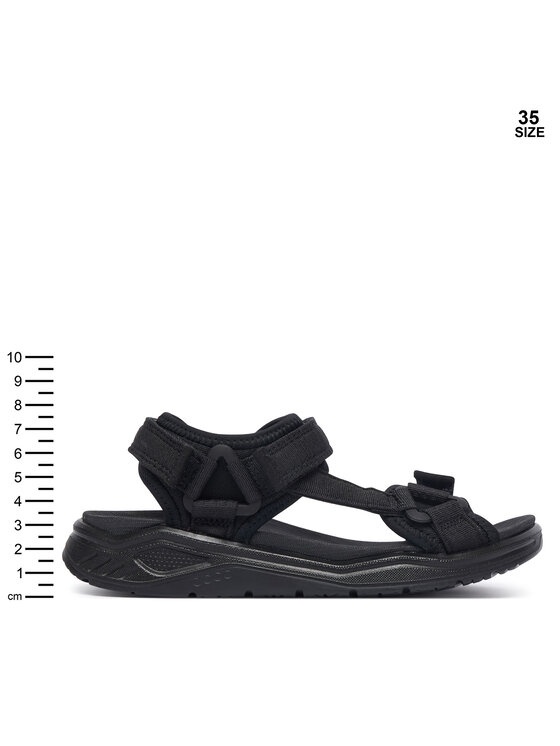 ECCO ECCO Szandál X-Trinsic 71067200101 Fekete