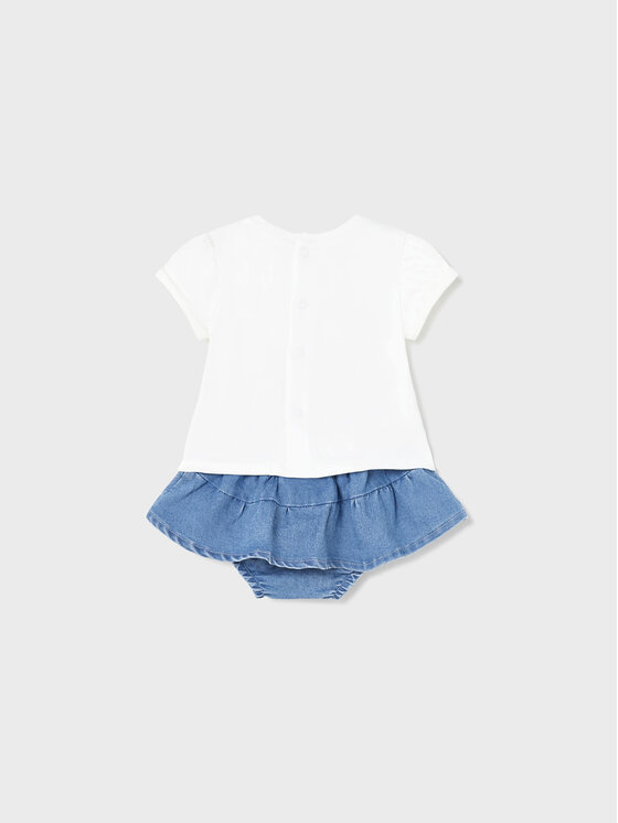 Completo maglietta e gonna 1831 Multicolore