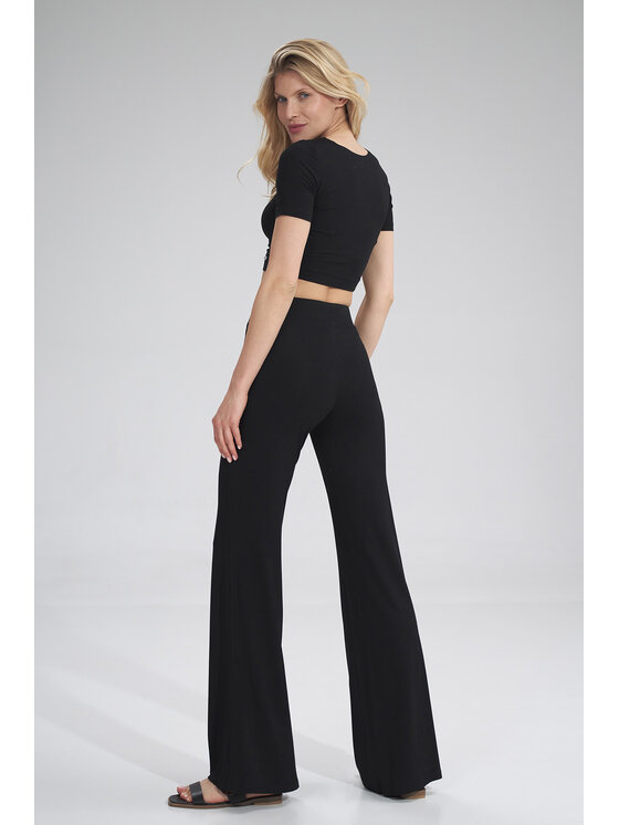 FIGL FIGL Halenka M748 Černá Regular Fit