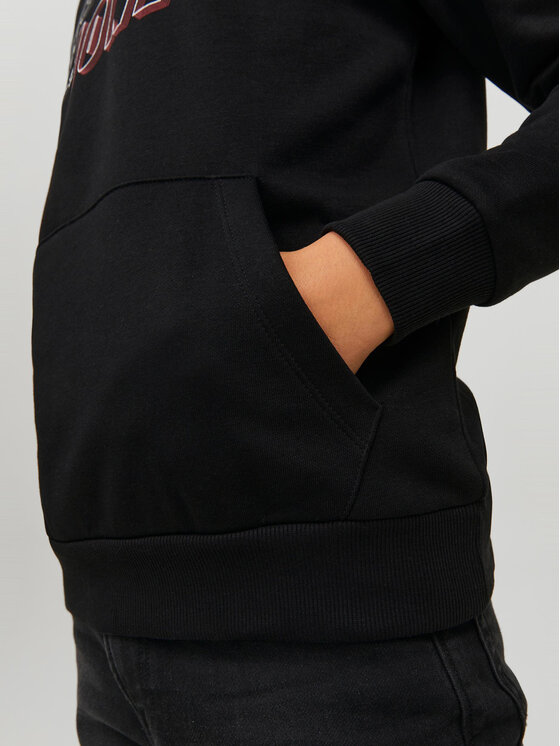 Jack&Jones Junior Jack&Jones Junior Μπλούζα Friday 12219582 Μαύρο Regular Fit