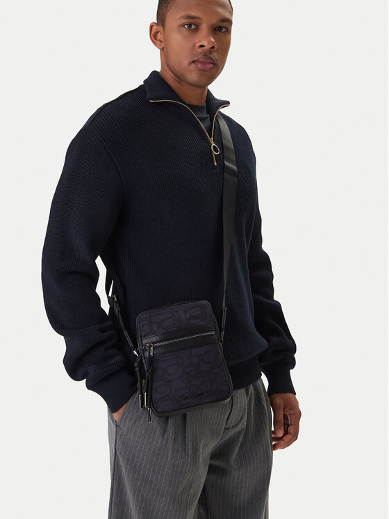 KARL LAGERFELD KARL LAGERFELD Мъжка чантичка B1M30214 Черен