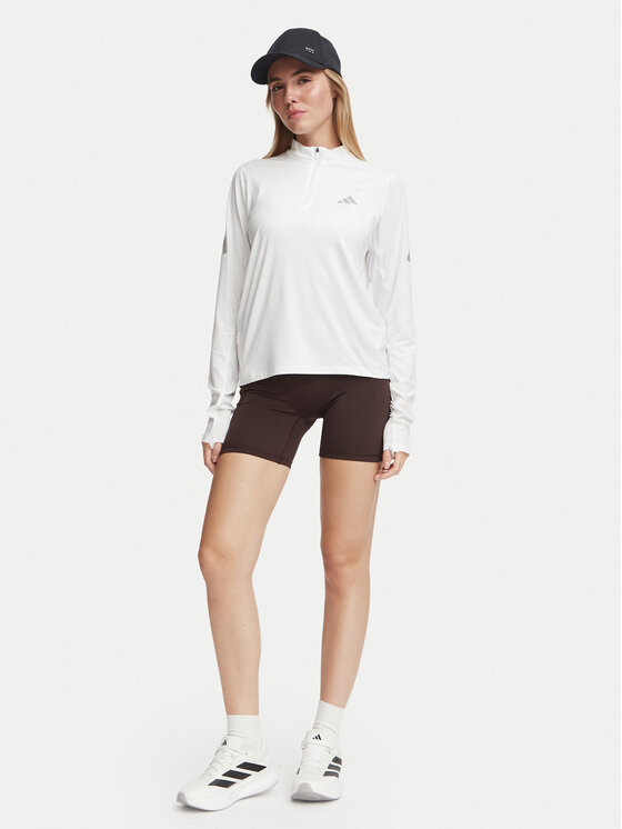 adidas adidas Funkčná mikina Adi365 Iconic KR5525 Biela Regular Fit