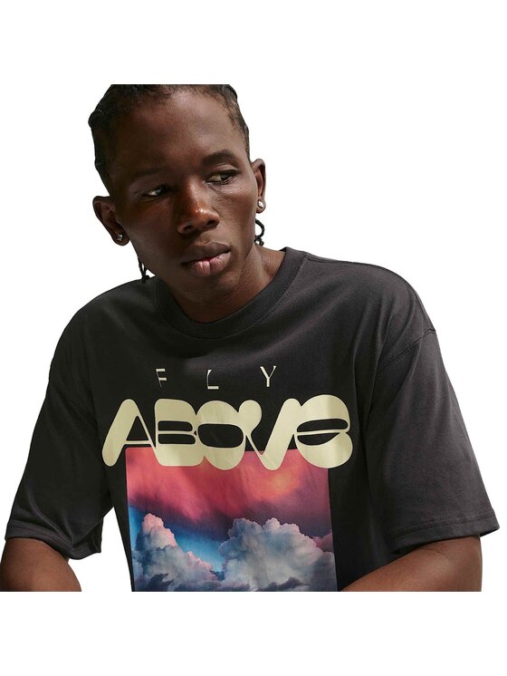 Nike Nike T-Shirt U NSW TEE LSE FLY ABOVE II3684-045 Czarny Oversize