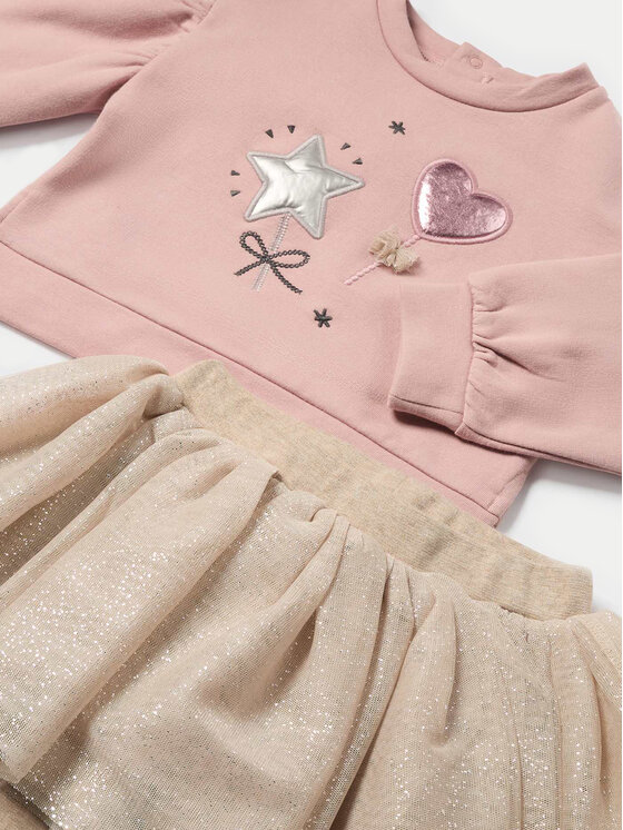 Mayoral Mayoral Set majica dugih rukava i leggins 2712 Šarena Regular Fit