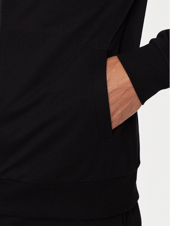 EA7 Emporio Armani EA7 Emporio Armani Bluză 8NPM31 PJVRZ 1200 Negru Regular Fit