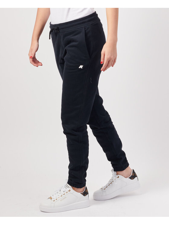 K Way Tuta GINEVRETTE FLEECE PEACH K4131LW Nero Regular Fit