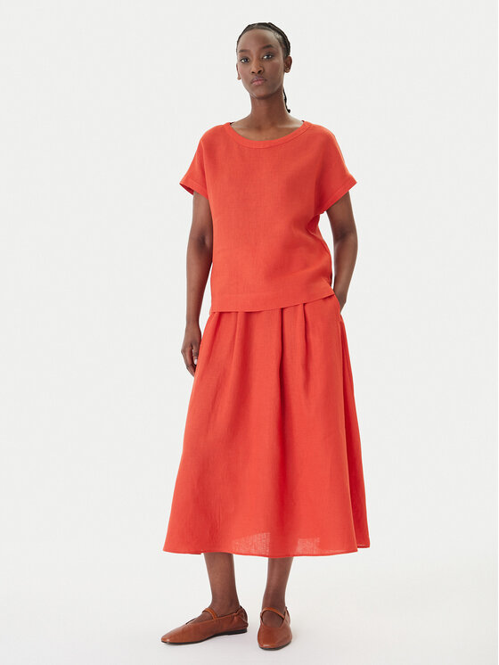 Marella Marella Тишърт Geyser 2615111132 Червен Regular Fit