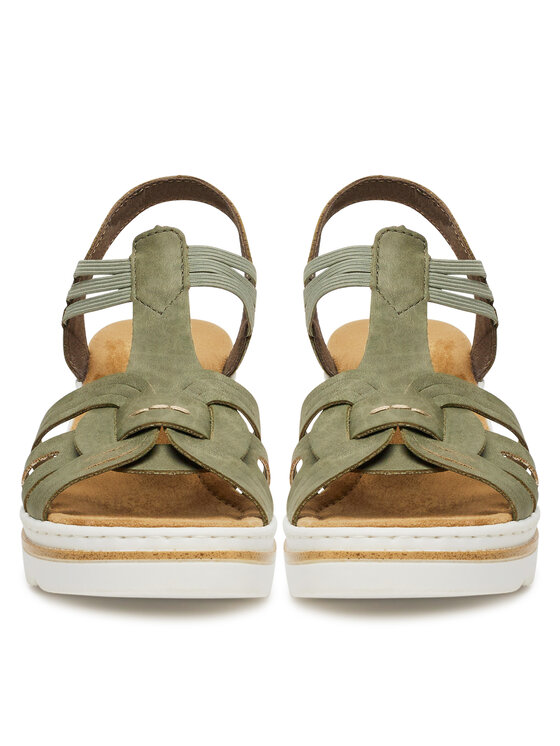Rieker Rieker Sandalen 67459-52 Grün