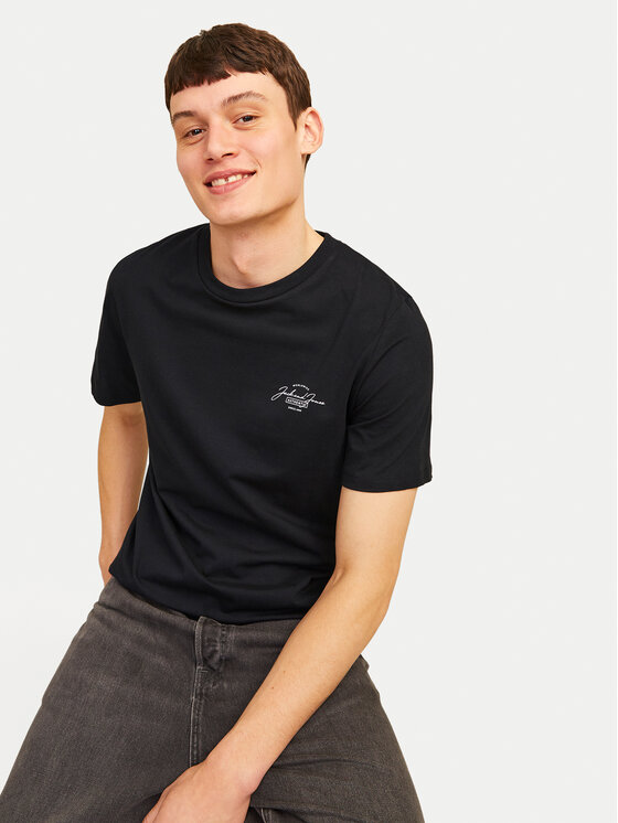 Jack & Jones Jack & Jones T-shirt Erris 12256799 Nero Standard Fit