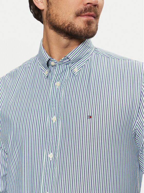 Tommy Hilfiger Tommy Hilfiger Košile Classic MW0MW37549 Modrá Regular Fit