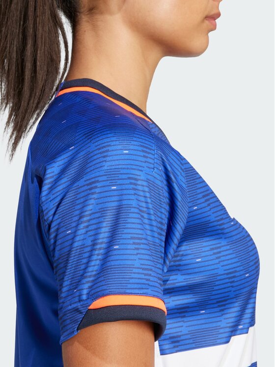 adidas adidas Koszulka techniczna France Handball Replica Jersey Niebieski jasny Regular Fit
