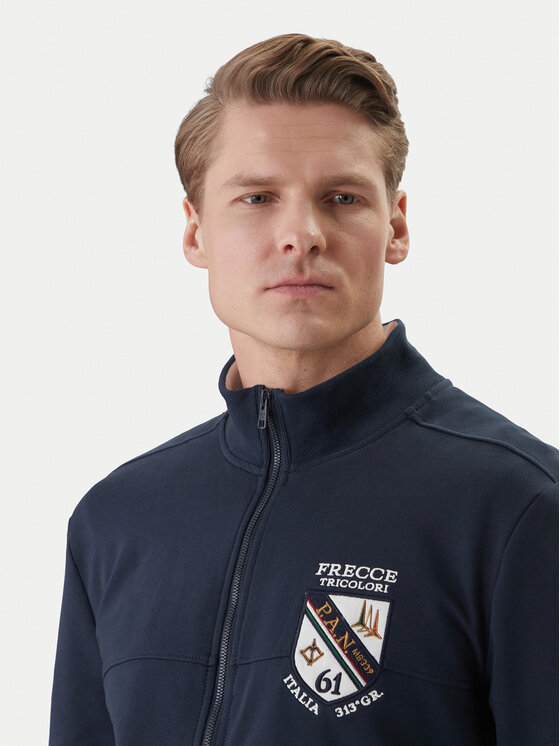 Aeronautica Militare Aeronautica Militare Tepláková souprava 261TF0115UF00674 Tmavomodrá Regular Fit