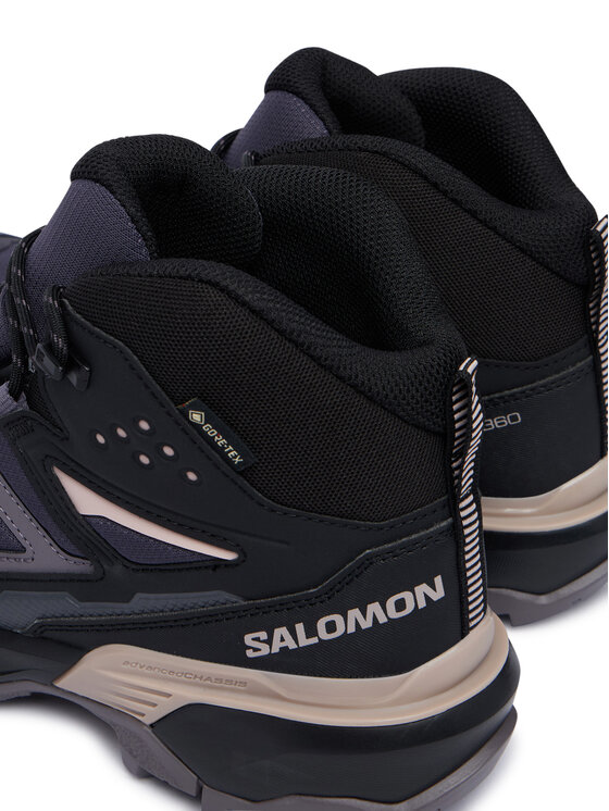 Salomon Salomon Trekingová obuv X Ultra 360 MID GTX L49101500 Tmavosivá