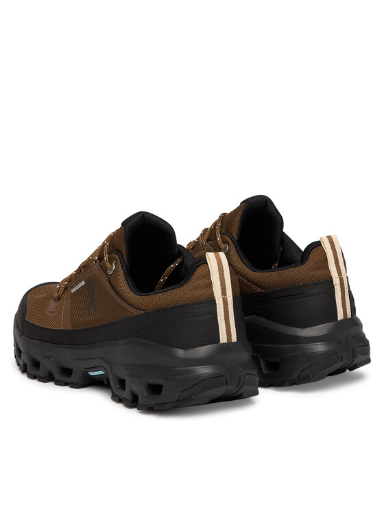 On On Scarpe da trekking Cloudrock Low Waterproof 3MF10254228 Marrone