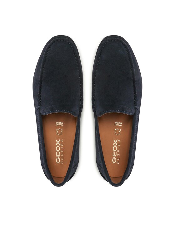 Geox Geox Mokasyny U Siron U32Q3A00022C4002 Granatowy