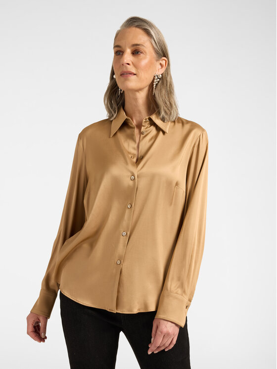 Elena Mirò Elena Mirò Camicia 5127P300366N012 Marrone Regular Fit
