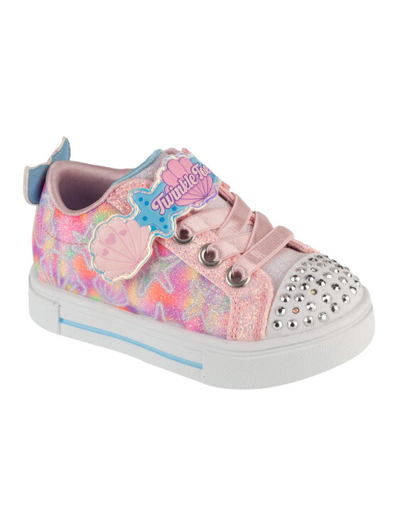 Skechers Skechers Sneakersy Skechers Twinkle Sparks - Underwater Magic Różowy