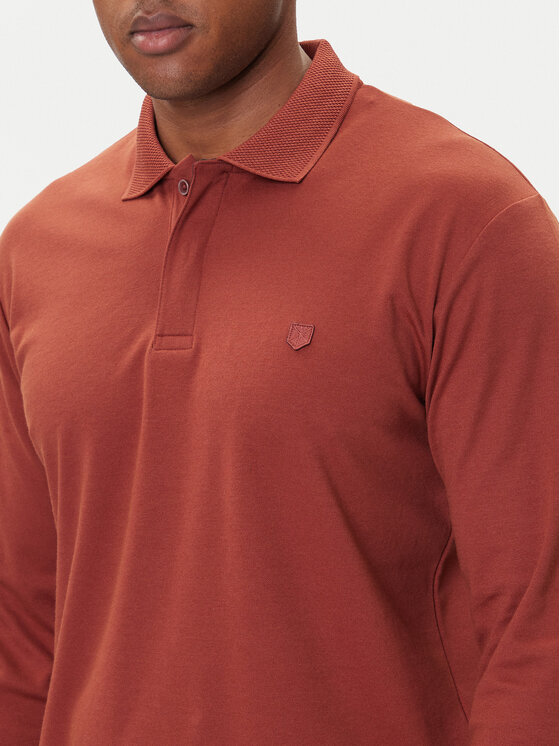 Jack&Jones Jack&Jones Polo Crodney 12259645 Smeđa Regular Fit