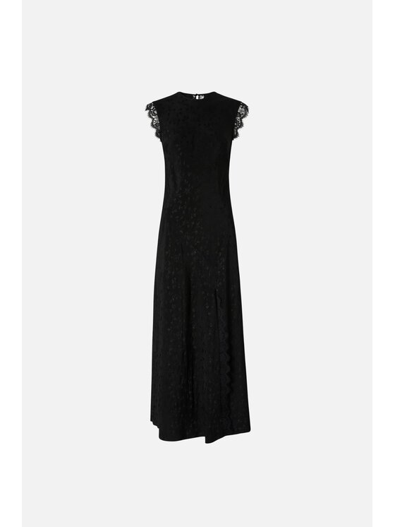 PINKO PINKO Večerní šaty Alpinia Černá Regular Fit