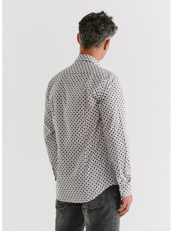 Pako Lorente Pako Lorente Koszula P23WF-1X-017 Biały Slim Fit