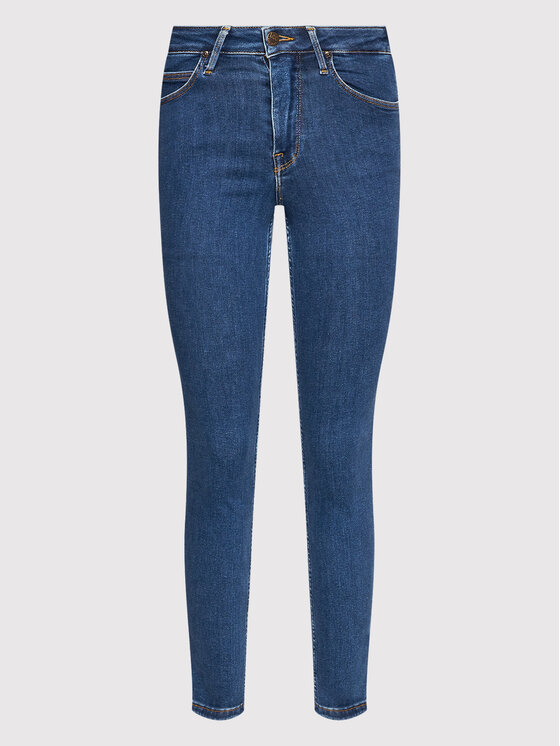 Lee Lee Jeans hlače Foreverfit L32SOVWD 112145053 Mornarsko modra Forever Fit