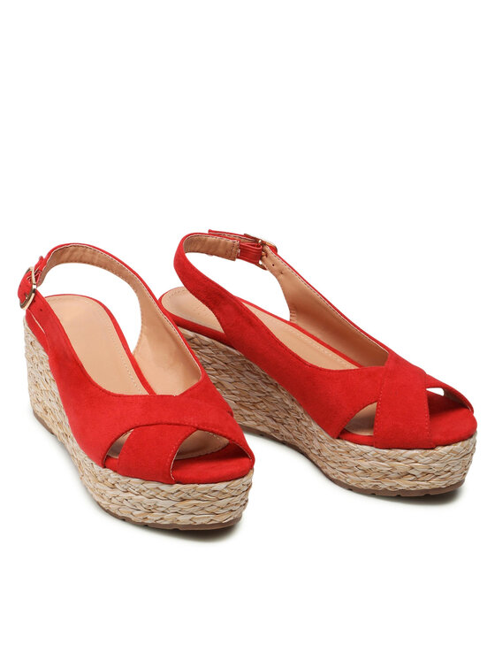 Jenny Fairy Jenny Fairy Espadrilles TS5249-01 Piros