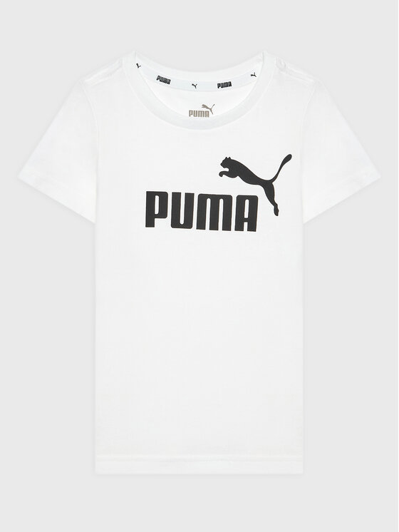 Puma TShirt Essentials Logo 586960 Weiß Regular Fit Modivo.de
