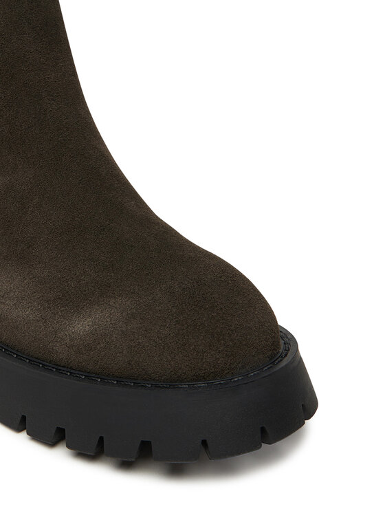 Guess Guess Kotníková obuv s elastickým prvkem FMTGOM SUE10 Hnědá
