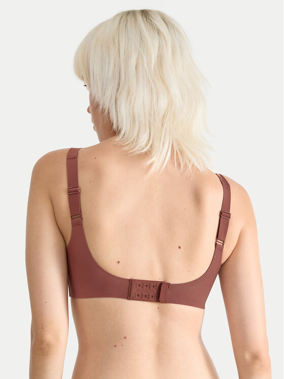 Sloggi Sloggi Sutien fără armătură Zero Feel 10217729 Maro