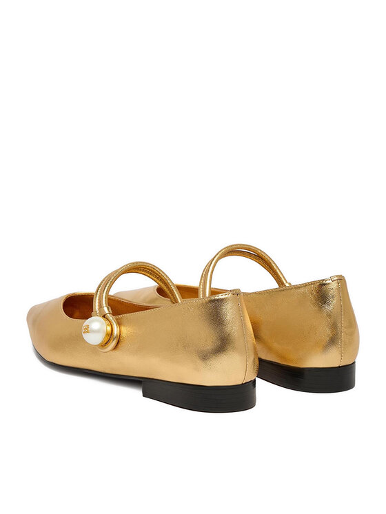 GINO ROSSI GINO ROSSI Ballerinas CEO-ROSE-LT2512-72 Goldfarben