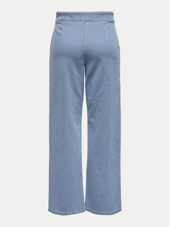 JDY JDY Jeansy Geggo 15320844 Světle modrá Wide Leg