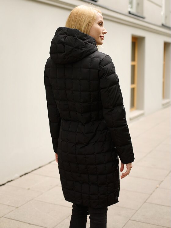 Perso Perso Kurtka puchowa BLH919015FX Czarny Regular Fit