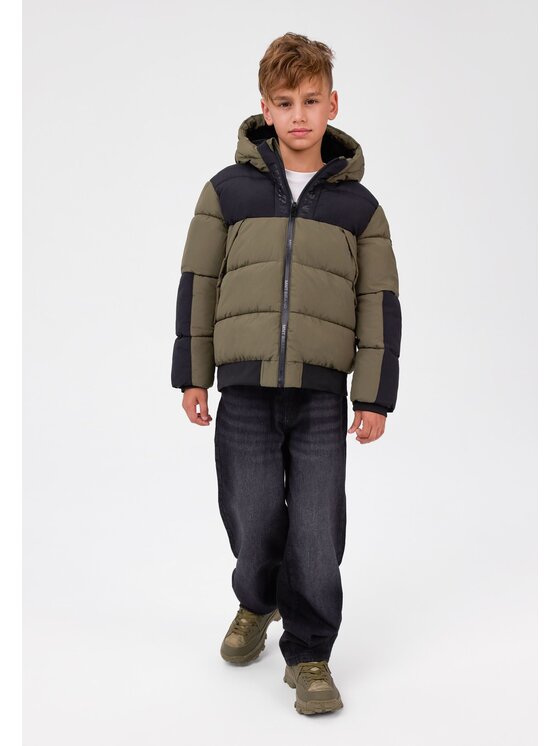 minoti minoti Kurtka zimowa 33COAT278 Khaki Regular Fit