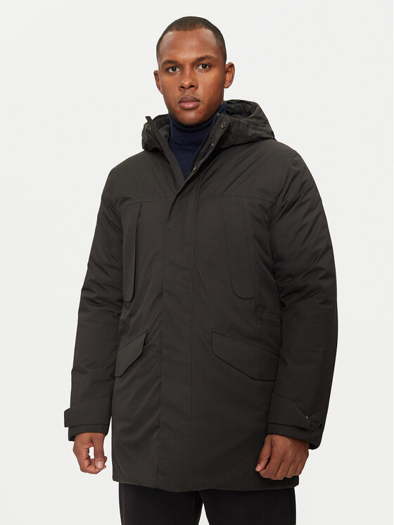 Geox Geox Зимно яке Warrens M4621B T3149 F9000 Черен Regular Fit