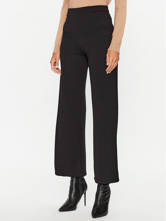 Rinascimento Rinascimento Stoffhose CFC0114851003 Schwarz Regular Fit