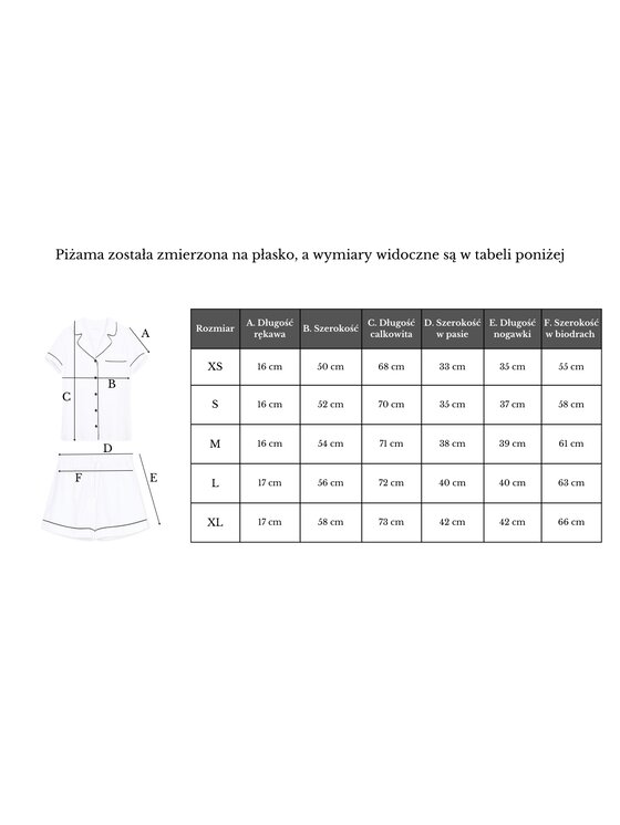 White pocket White pocket Piżama piżama krótka Różowy Regular Fit