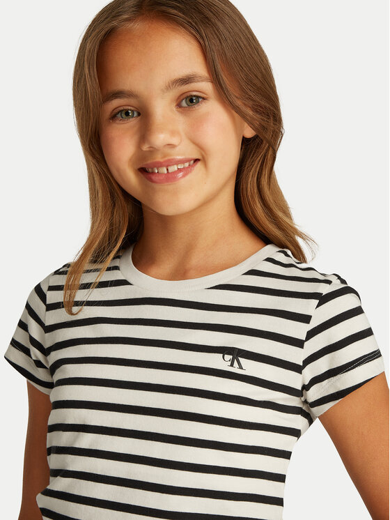 Calvin Klein Jeans Calvin Klein Jeans Σετ 2 T-Shirts IG0IG02799 Μπεζ Slim Fit